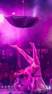 Book our foot juggling performer for gala dinners in London.