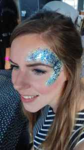 Our experienced face painter is available to book for hen parties in London & the UK.