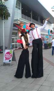 Our walkabout act is available for hire for Prohibition themed events in London & the UK.