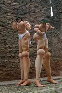 ancient Olympiad stilt walkers for hire. Our ancient Olympiad stilt walkers can be hired across the UK.