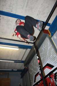 Amazing acrobatic group performers