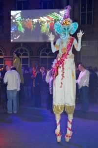 Our brilliant stilt walkers are available for hire for private functions in London & the UK.