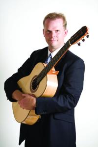 Our classical wedding guitarist can be booked in Somerset.