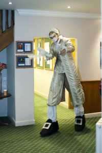 Book our stilt walkers for gala dinners in London & the UK.