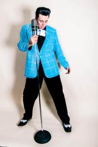 Our Young Elvis Impersonator is available for hire for award shows in London & the UK.