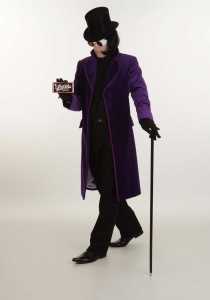 Willy Wonka Lookalike for hire. Book our Charlie & the Chocolate Factory-themed entertainer for movie-themed events, corporate events or children's parties in London & the UK.