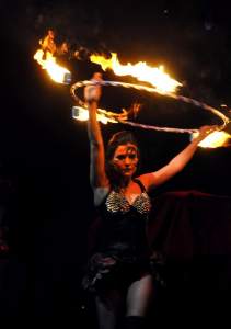 Fire shows for hire. Our fire performers are available to book for nightclub events in London & the UK.