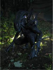Alien lookalike straight from the film available to hire for corporate events in London and the UK
