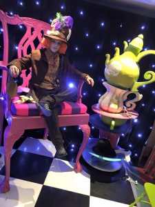 Mad Hatter impersonator for hire. Book our Eccentric Mad Hatter for picnic events in the UK & London.