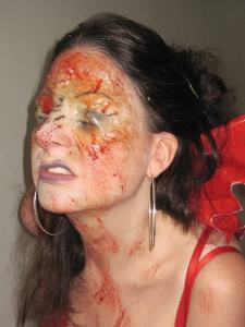 Unique Halloween make-up
