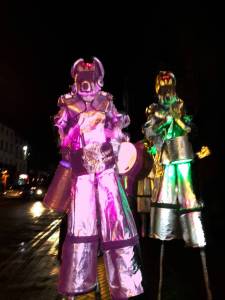 LED Drumming Robots 4