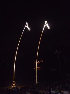Extreme stunt show for hire. Book our Giant Sway Pole Show for product launches in the UK & London