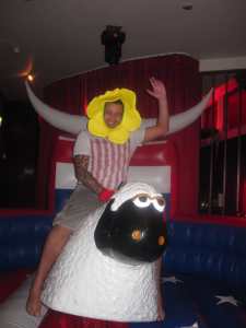Sheep Rodeo for hire. Book our inflatable game for family fun days in the UK & London.