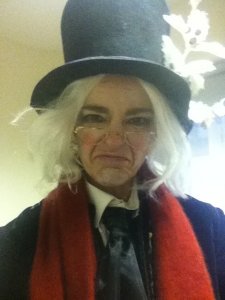 Scrooge Stilt Walker 3