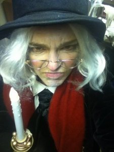 Scrooge Stilt Walker 5