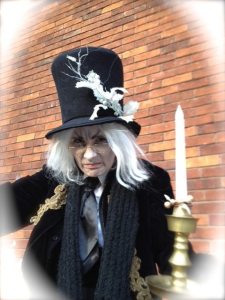 Scrooge Stilt Walker 2
