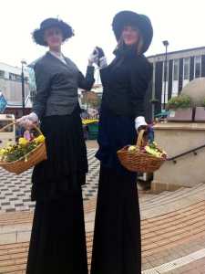 Our stilt walkers are available for hire for private events in London & the UK.