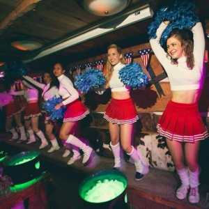 cheerleaders for hire. Book our cheerleaders to entertain your guest.