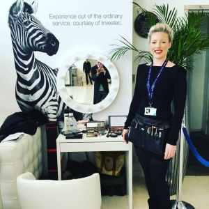 Our brilliant face painter is available for hire for gala dinners in London & the UK.