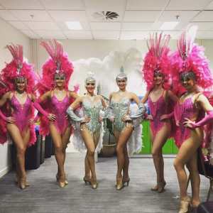 Our talented showgirls are available for hire for award shows in London & the UK.