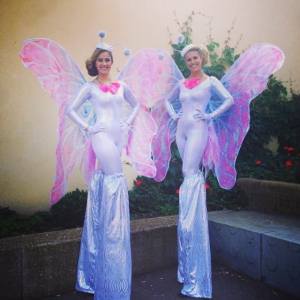 Book our fairy themed stilt walkers for carnivals in the UK & London.