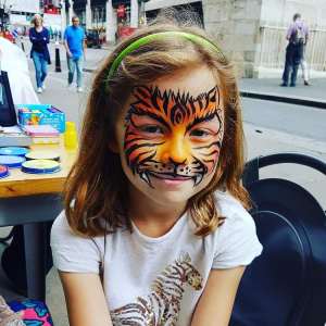 Our face painting act creates a lively atmosphere wherever they go and is available to book for family fun day's in London & the UK.