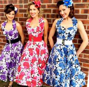 UK-based 1940's vocal trio available to hire for corporate events
