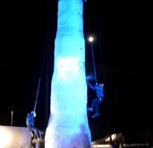 Our Mobile Ice Climbing Wall is available to hire for your winter event in London & the UK.