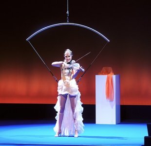 Aerial Violin Acrobat 5
