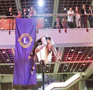 Hire our pole acrobats for your corporate event in London & the UK.