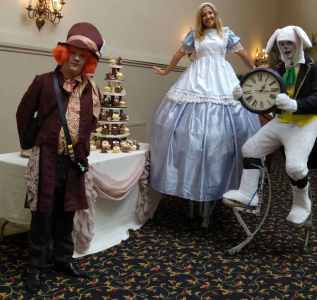 Walkabout Mad Hatter Character for hire. Book our Mad Hatter walkabout act for Easter events in London & the UK.