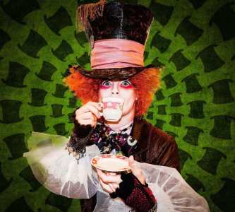 Mad Hatter Lookalike for hire. Our Mad Hatter Lookalike is available to book for Alice in Wonderland-themed events, shopping centre events or movie-themed events in London & the UK.