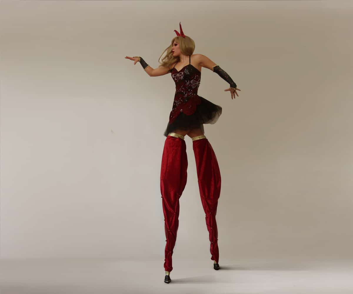 Devil stilt walkers f