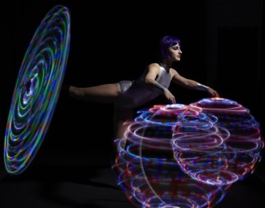 Hire our Hula Hoop Dancer for your corporate event, product launch or bespoke event in London & the UK.