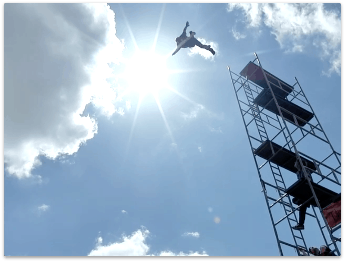 Our live action stunt display is available to hire for corporate events in London & the UK.