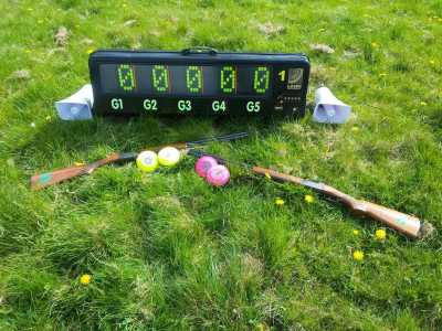 Laser clay pigeon shooting for hire. Our laser clay pigeon shooting can be hired worldwide.