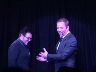 Mind reading magic stage show for hire. Our Mentalist is available to book for private parties in London & the UK.