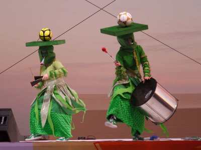 Walkabout themed act for hire. Sports themed musicians for hire in the UK.