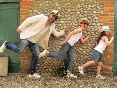 The Volk Family band for hire. Our family Latin band is available to book for private events in the UK & London.