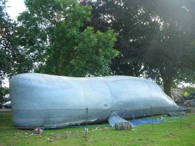 Giant Whale Show for hire. Book our giant puppet show for family fun days in London & the UK.