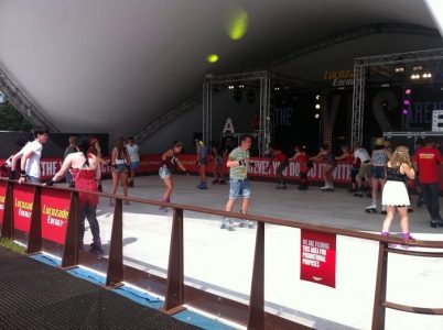 Our Roller Rink is available to book for winter & summer events in London & the UK.
