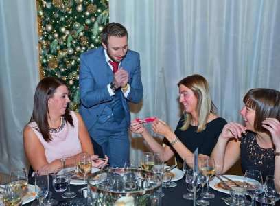 Our Close-up Magician & Hypnotist is available to hire for corporate events in London & the UK.