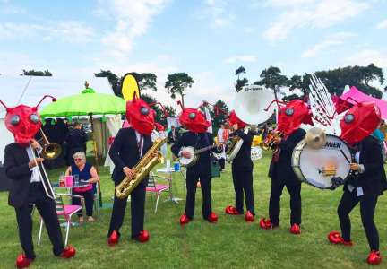 The Humants Band is available to book for shopping centre events in the UK & London.
