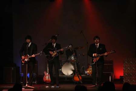 The Groovy Beatles for hire. Our Beatles tribute band is available to book for corporate events, 60's-themed events or music festivals in London & the UK.
