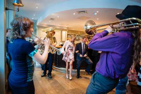 Book our Bavarian Oompah band for gala dinners in London.