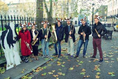 Hire The Big Bull Brass Band for your corporate event in London & the UK.