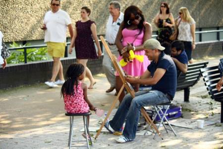 Professional Caricaturist for hire. Book our artist for corporate events in London & the UK.