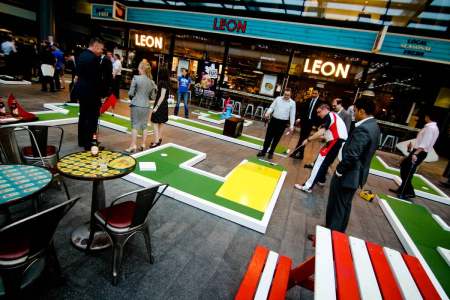 Crazy Golf Course Hire For Brand Activations