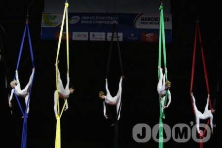 Aerialists available for shows and events. You can book our aerialist shows for events in London and the UK.