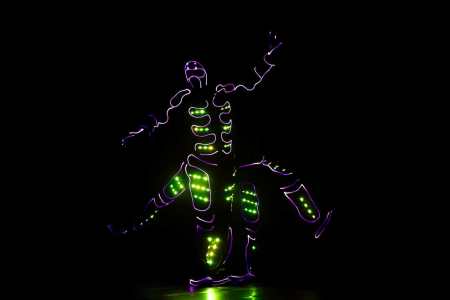 Eye-catching Futuristic Dance Show
